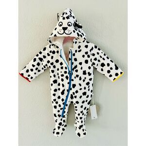 NWT  Stella McCartney Dalmatian Fleece Jumpsuit.  Size: 9 months